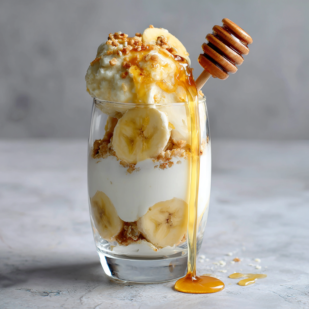 Frozen Yogurt Honey Parfait (Minimal Style) Recipe 3 Frozen Yogurt Honey Parfait (Minimal Style) Recipe - Recipe Image