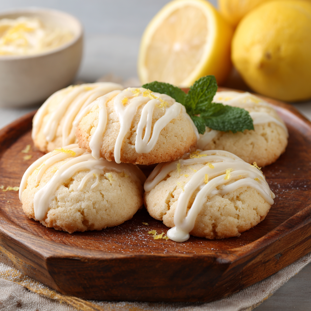 Lemon Ricotta Soft Cookies Recipe 2 Lemon Ricotta Soft Cookies Recipe - Recipe Image