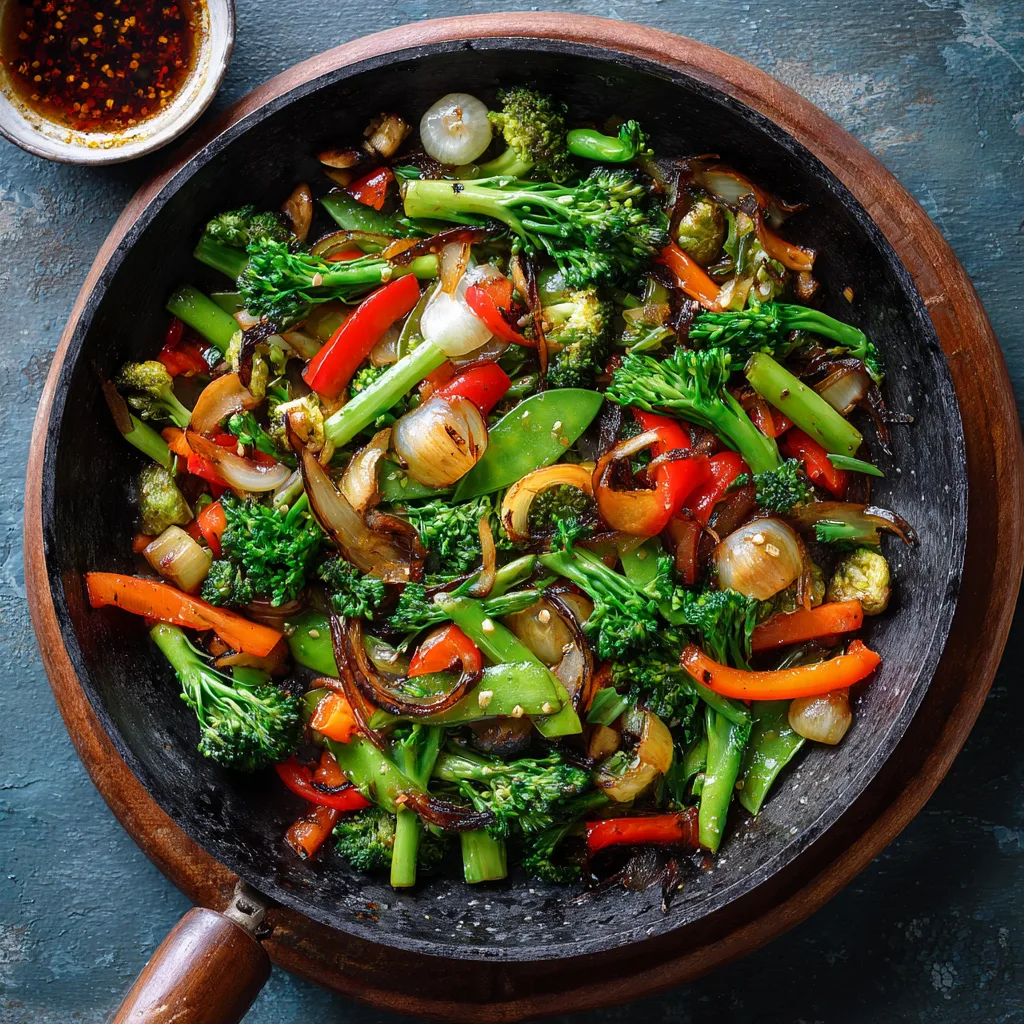 Vegetable Stir Fry Recipe 3 Vegetable Stir Fry Recipe - Recipe Image