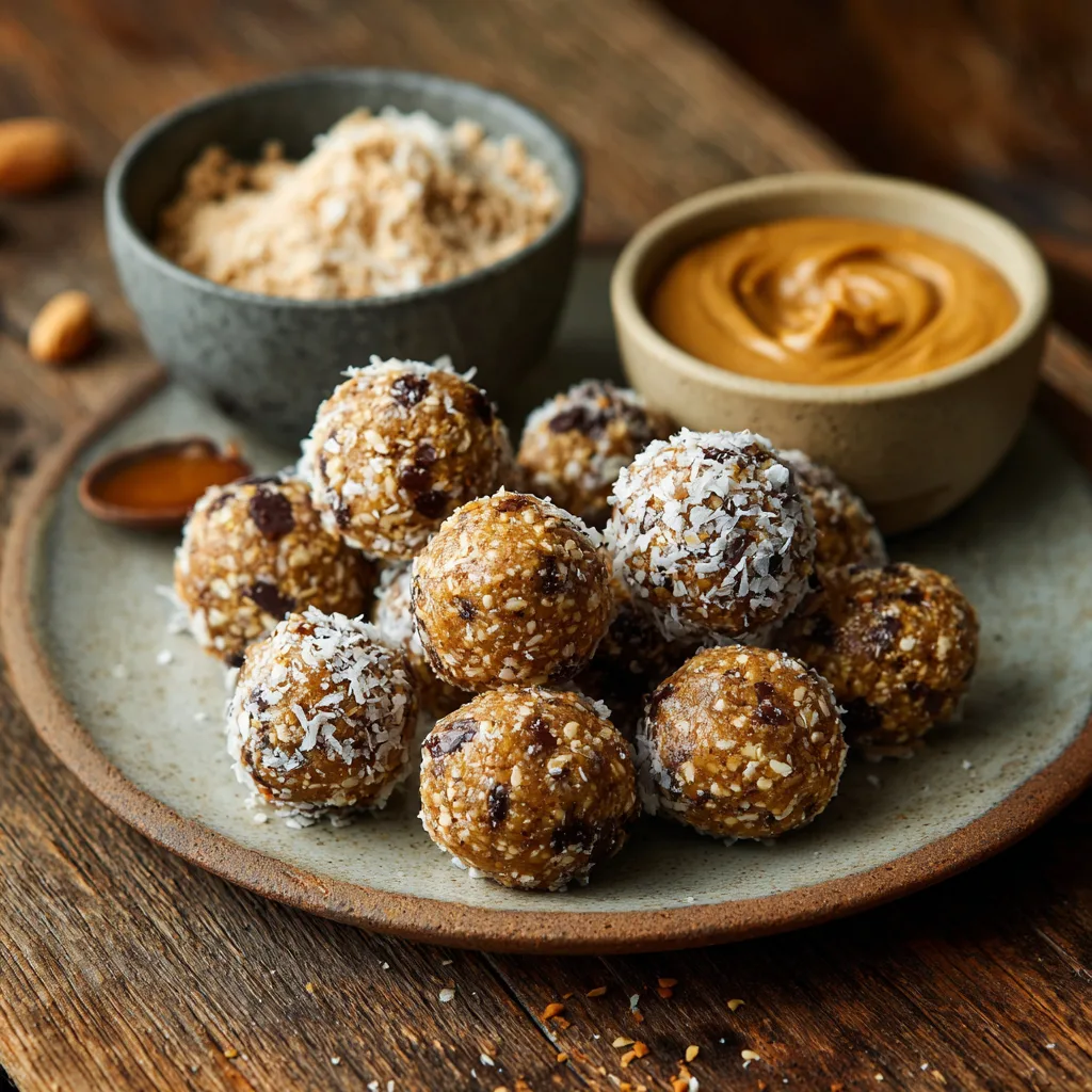 Peanut Energy Balls Recipe - Recipe Image