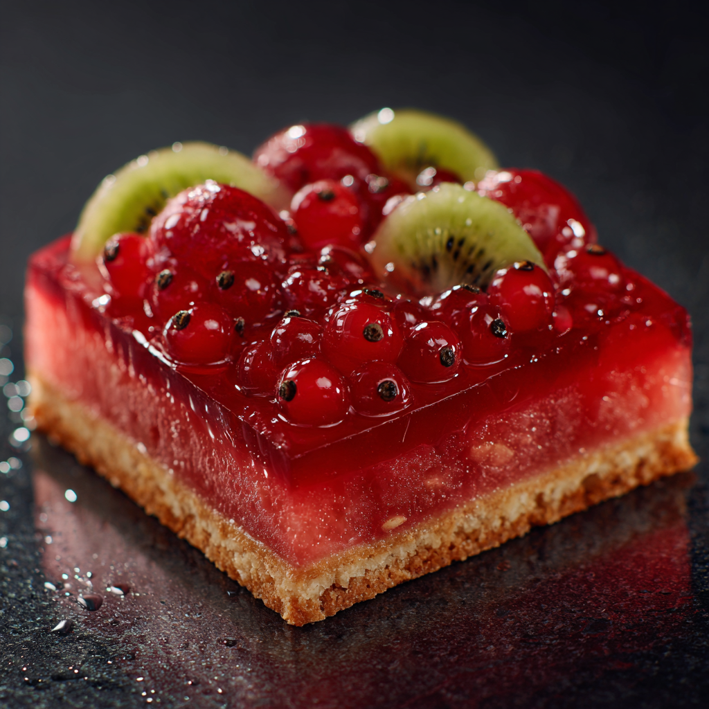 Watermelon Cranberry Tart Recipe - Recipe Image