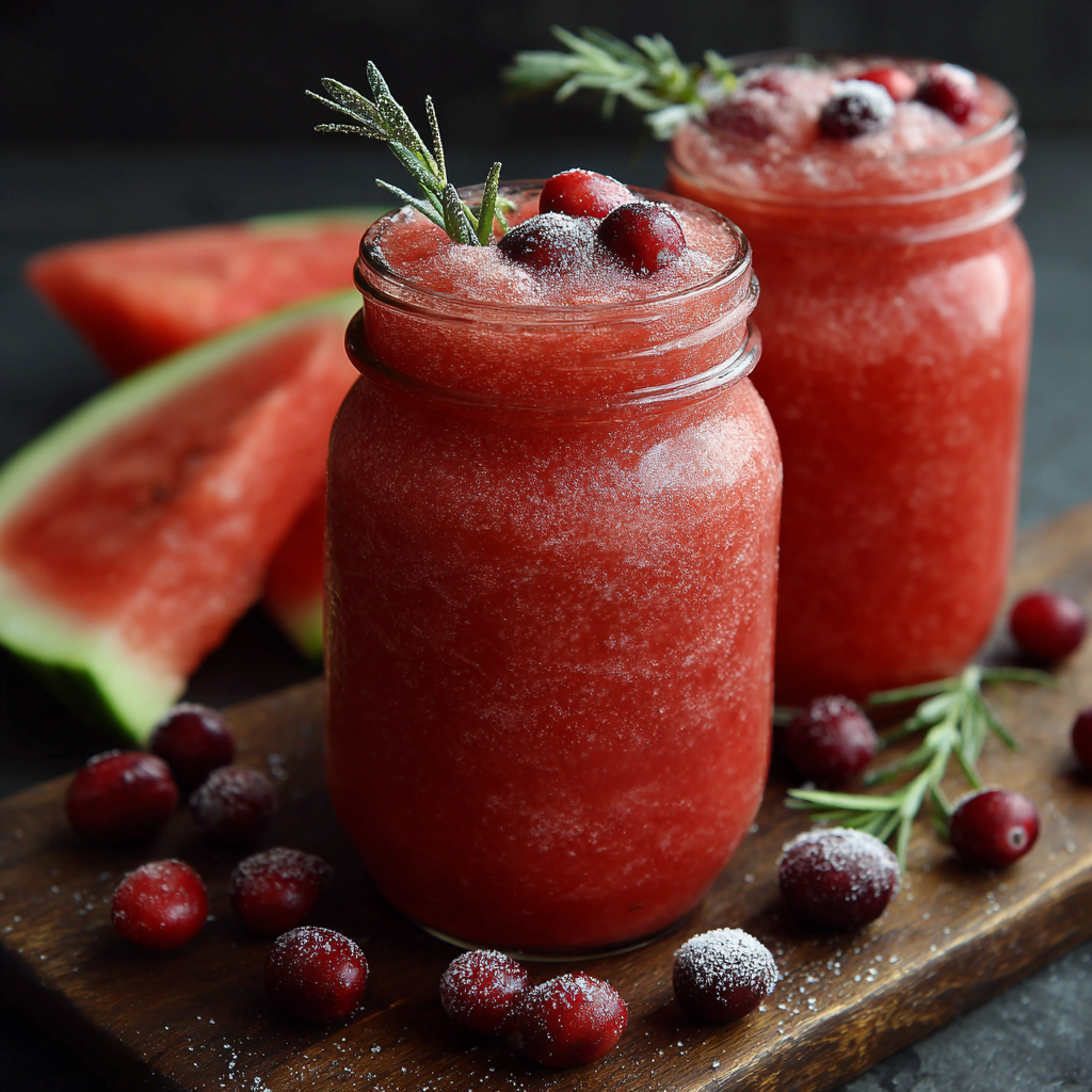 Watermelon Cranberry Parfait Recipe - Recipe Image