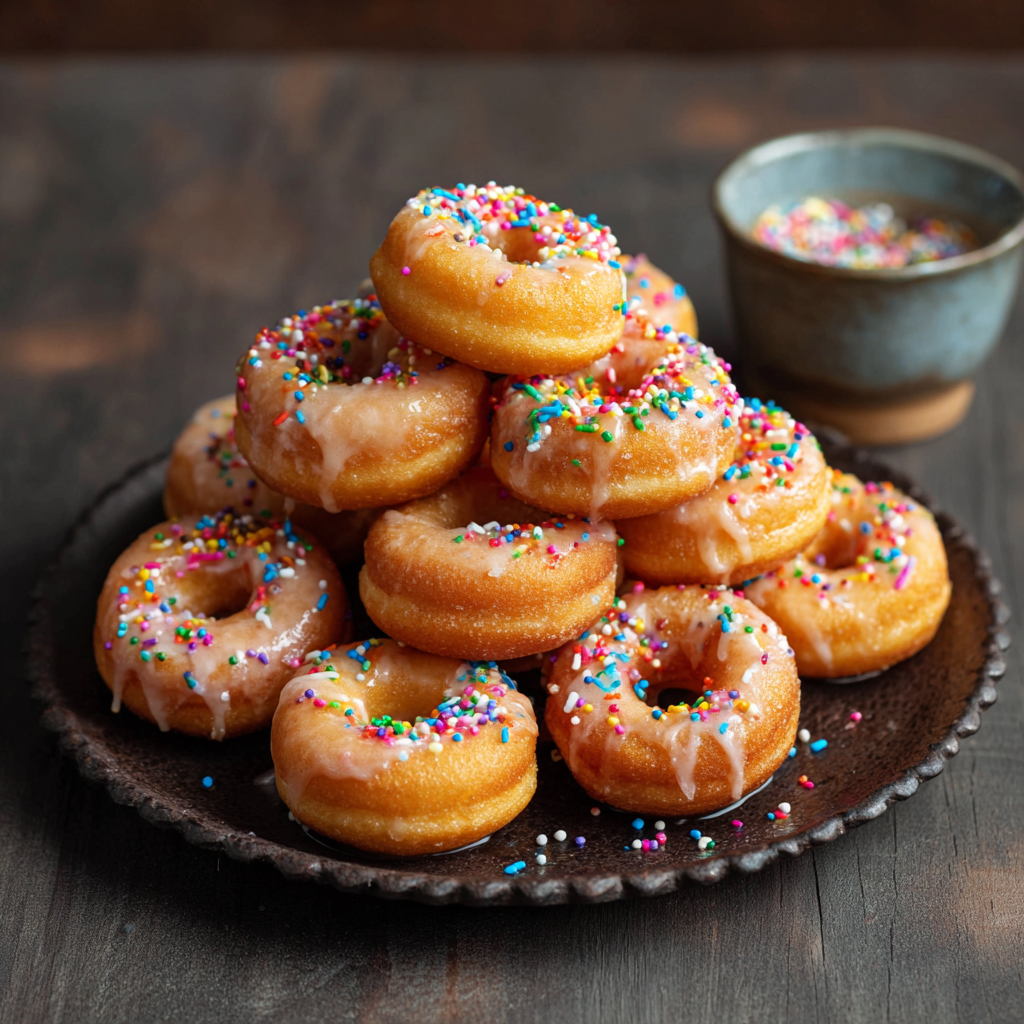 Mini Donuts Recipe - Recipe Image