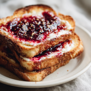 Jam Butter Toast Recipe