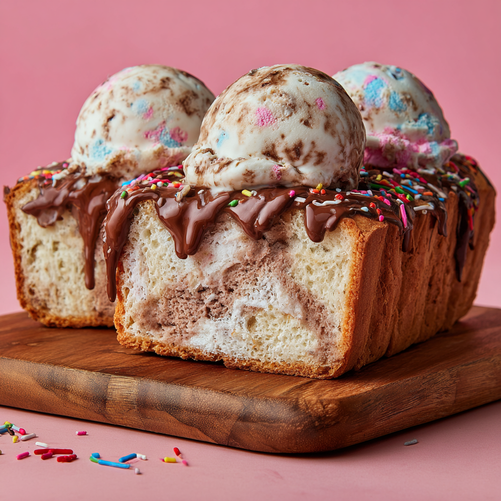 Ice Cream Bread Recipe - Recipe Image