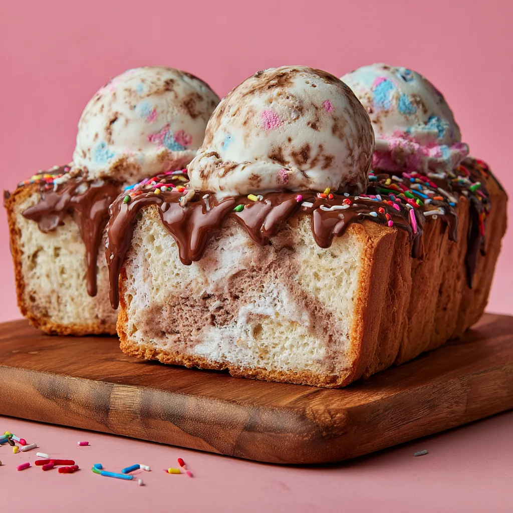 Ice Cream Bread Recipe - Recipe Image