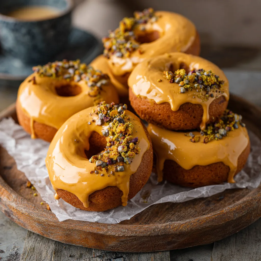 Pumpkin Donuts 2 Pumpkin Donuts - Recipe Image