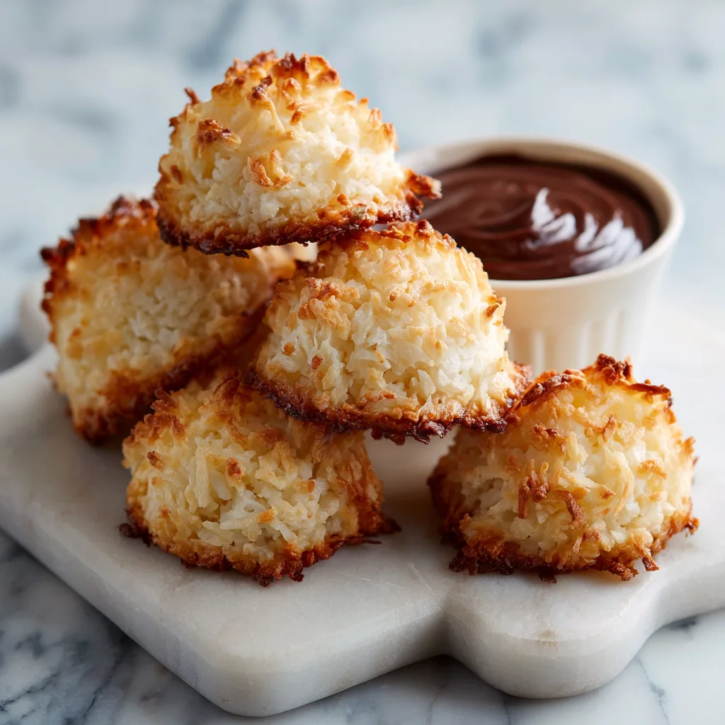 Coconut Macaroons Recipe 2 Coconut Macaroons Recipe - Recipe Image