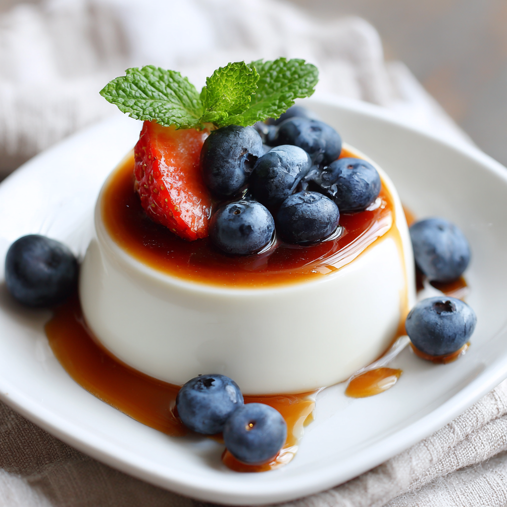 Vanilla Panna Cotta Recipe - Recipe Image