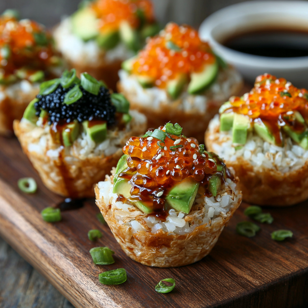 Sushi Bake Cups Recipe - Recipe Image