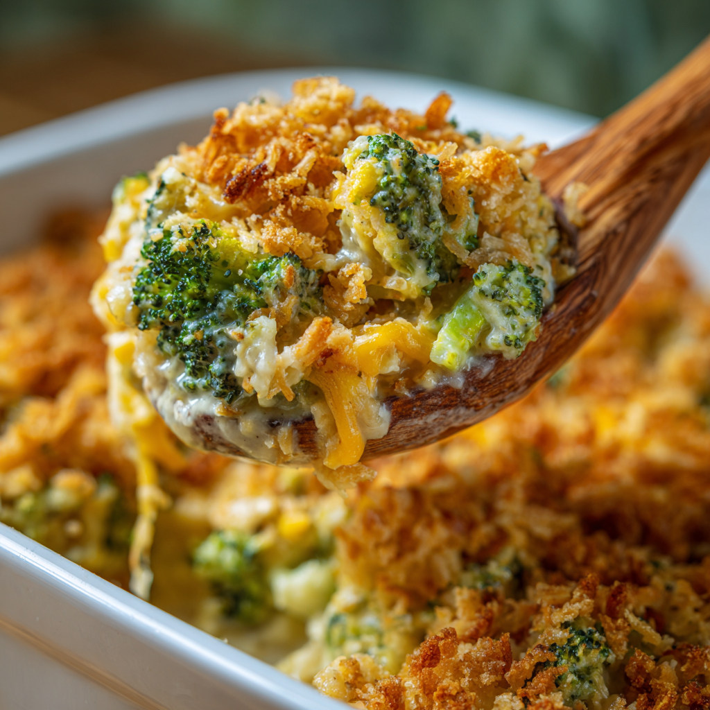 Cheesy Broccoli Casserole Recipe - Recipe Image