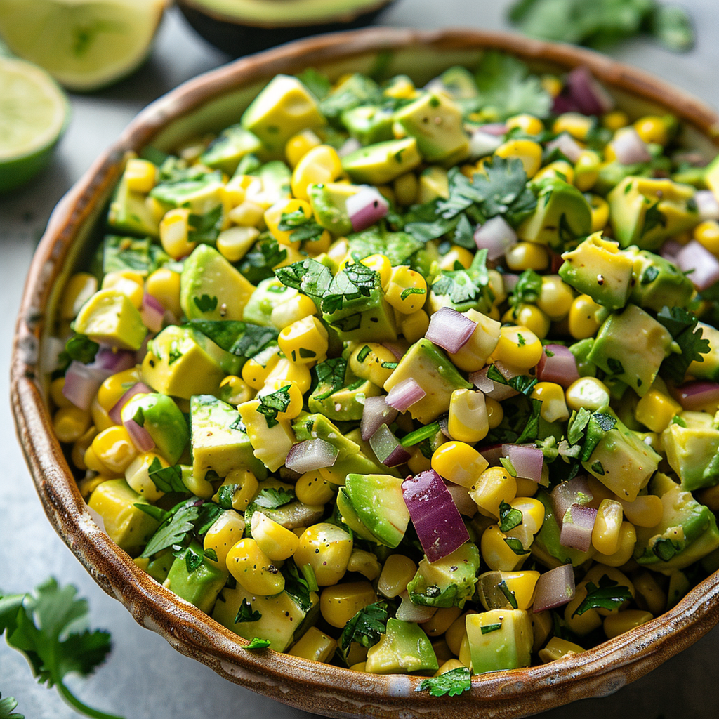 Fresh Corn Avocado Salsa Recipe