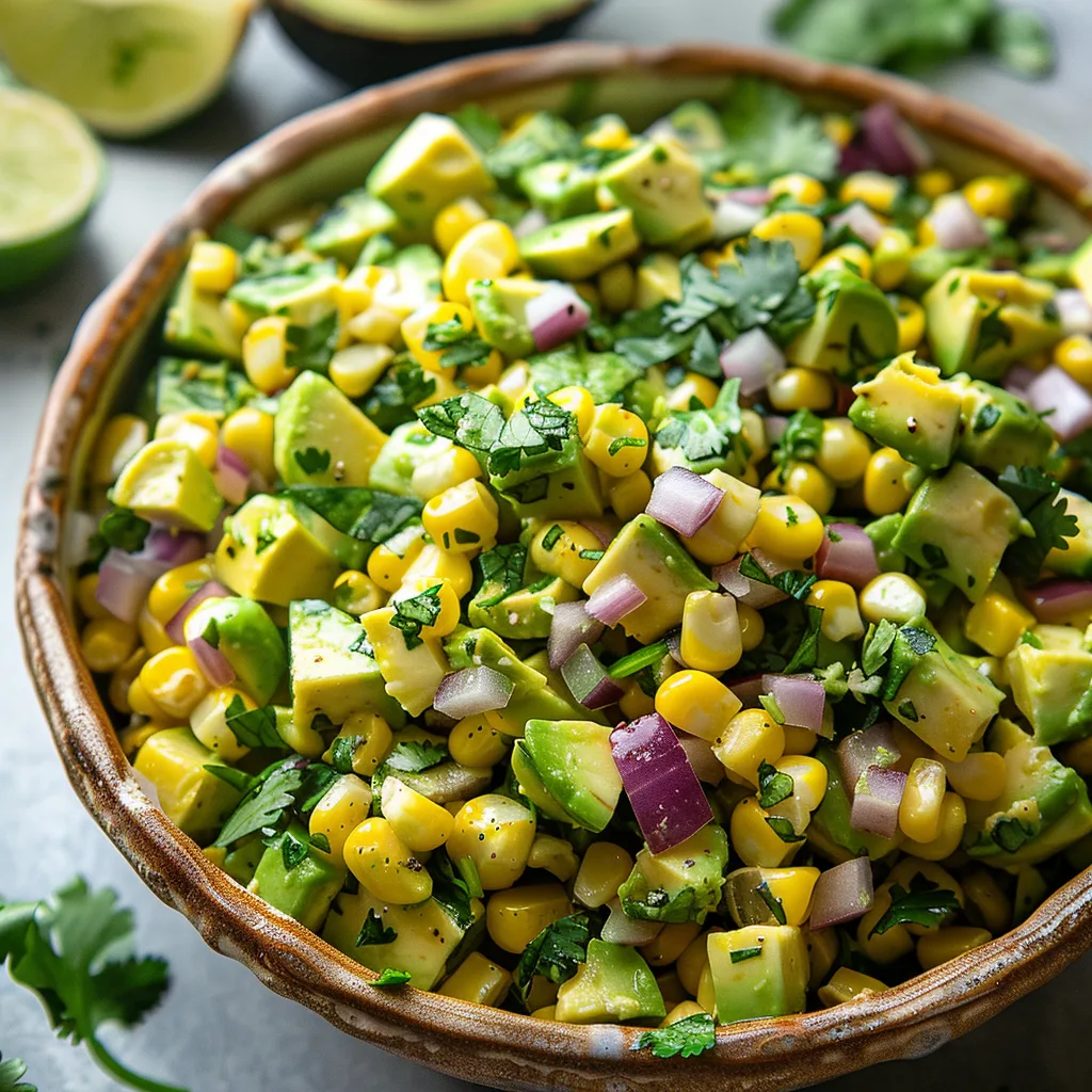 Fresh Corn Avocado Salsa Recipe