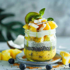 Home 7 Pineapple Coconut Chia Pudding Recipe