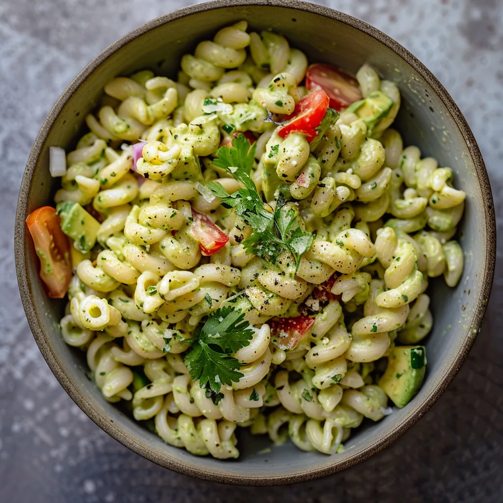 Creamy Avocado Pasta Salad Recipe