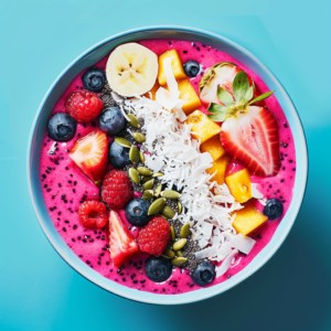 Tropical Dragon Fruit Coconut Bowl Recipe
