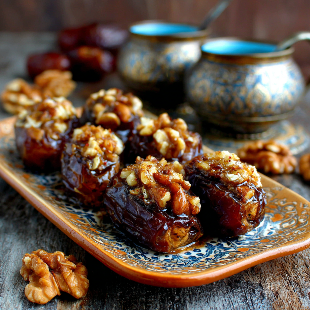 Stuffed Dates with Nuts Recipe
