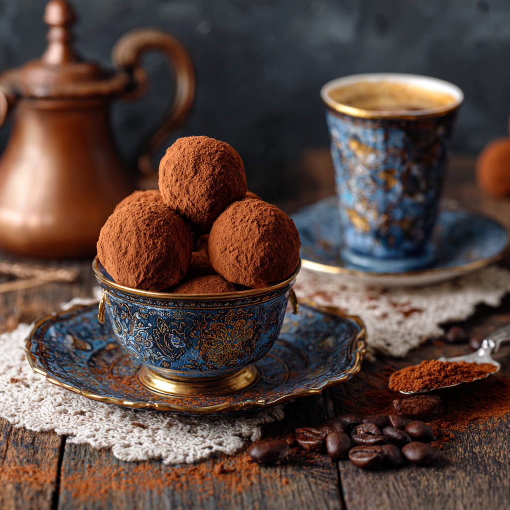 Arabic Coffee Truffles Recipe