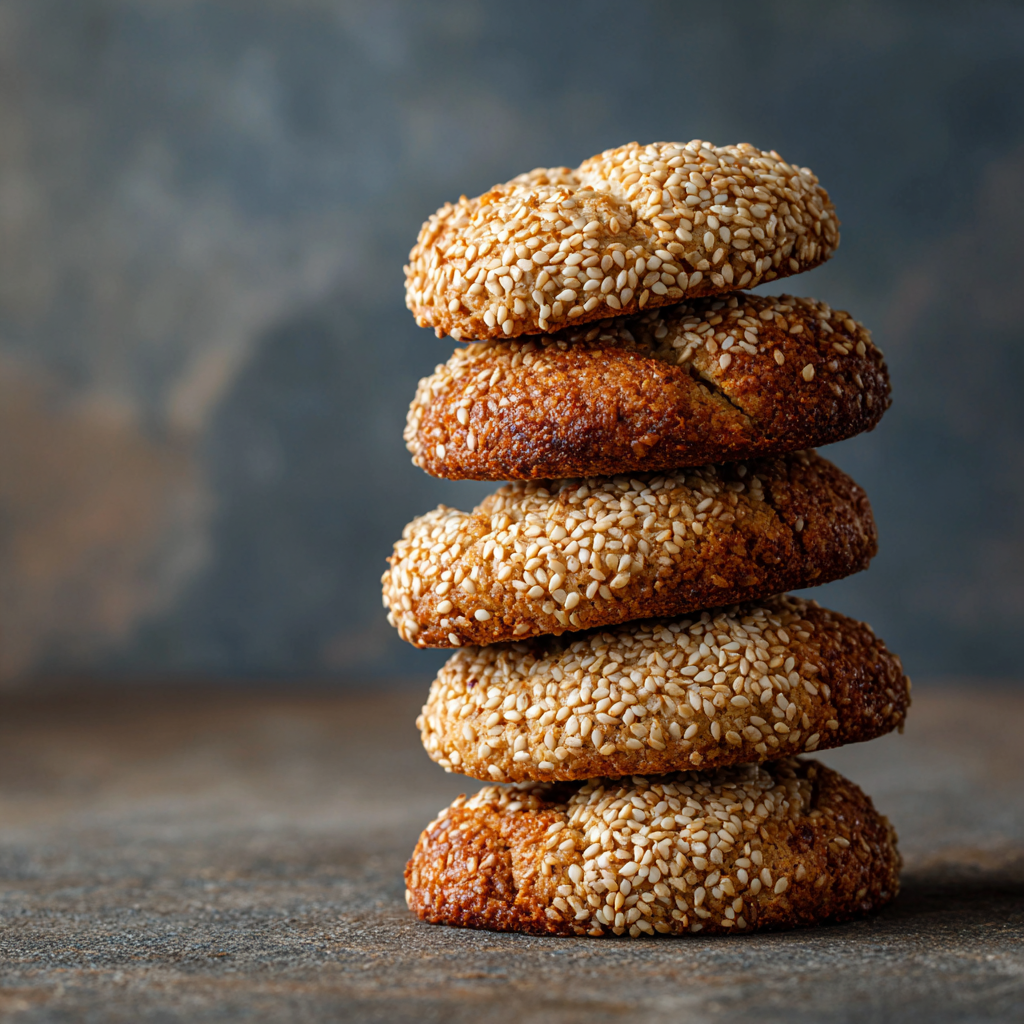 Sesame Tahini Cookies Recipe