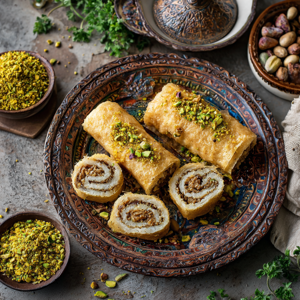 Halawet El Jibn Rolls Recipe