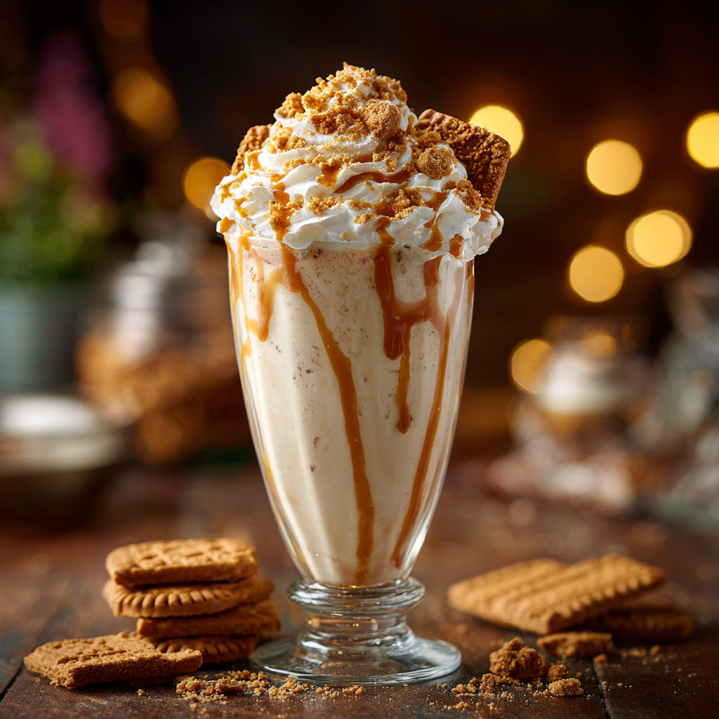 Biscoff Milkshake Recipe