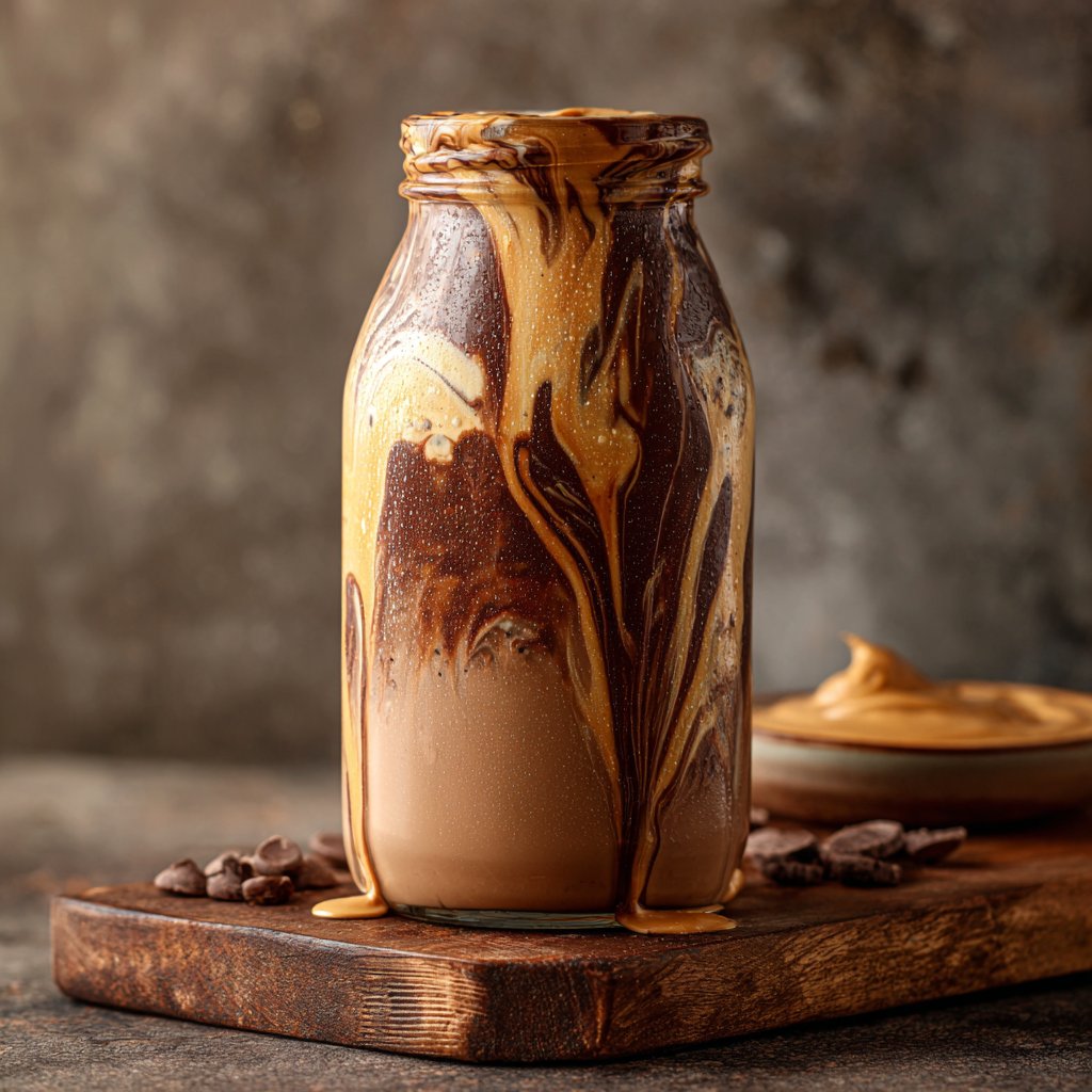 Alok - A Filipino Chocolate Peanut Butter Drink Recipe