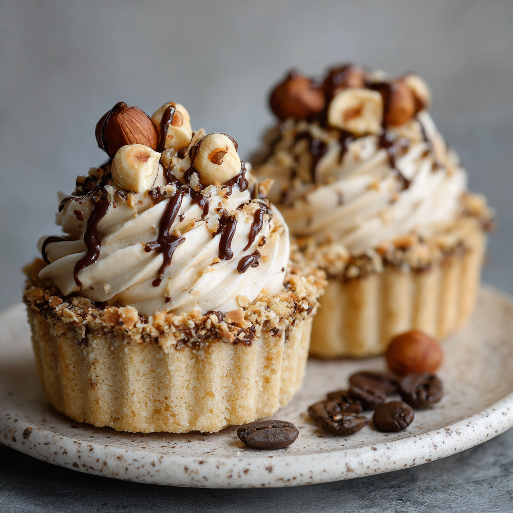 Hazelnut Coffee Cream Cups Recipe