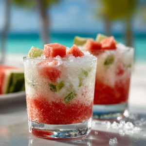 Home 1 Watermelon Coconut Cooler Recipe