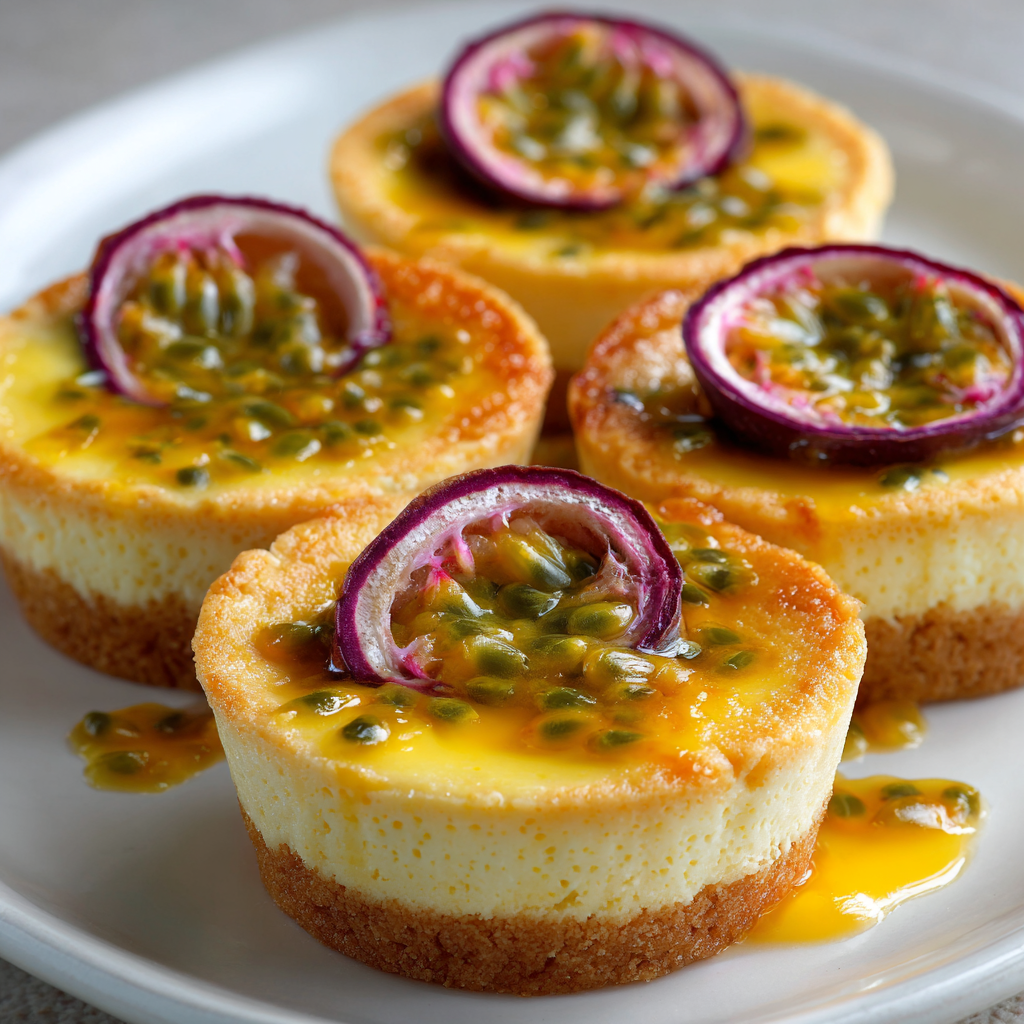 Passion Fruit Cheesecake Cups Recipe
