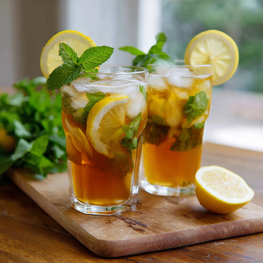 Lemon Mint Iced Tea Recipe