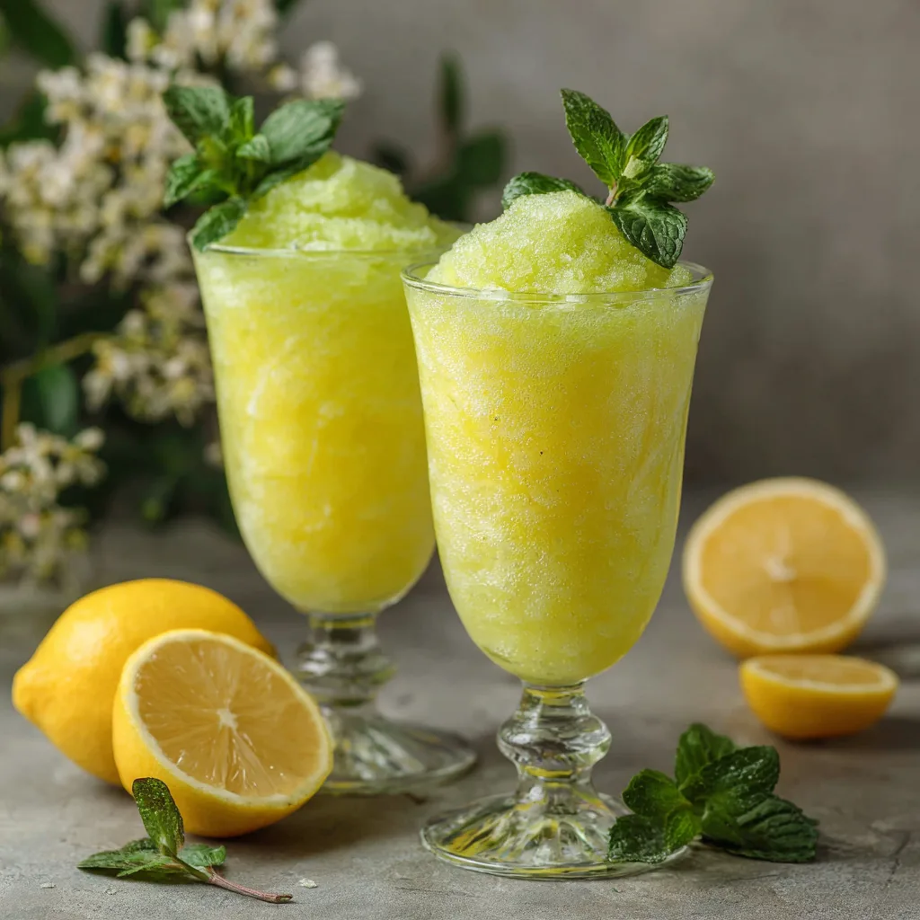 rozen Lemon Mint Slush Recipe