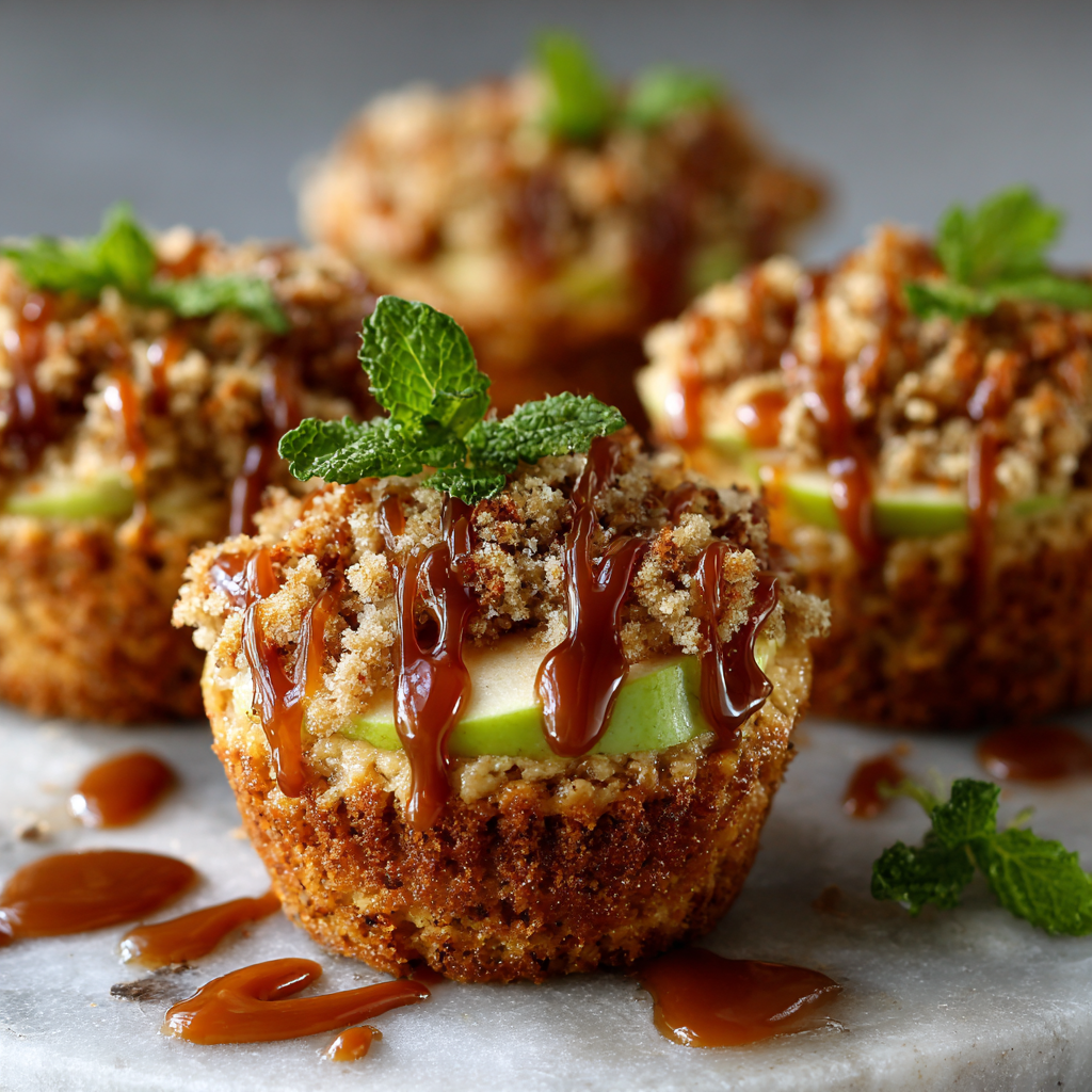 Caramel Apple Crumble Cups Recipe - Recipe Image
