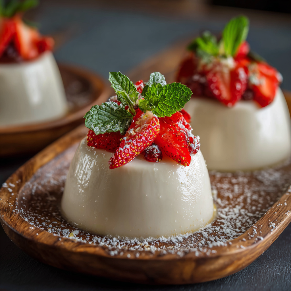 Vanilla Bean Panna Cotta Recipe - Recipe Image
