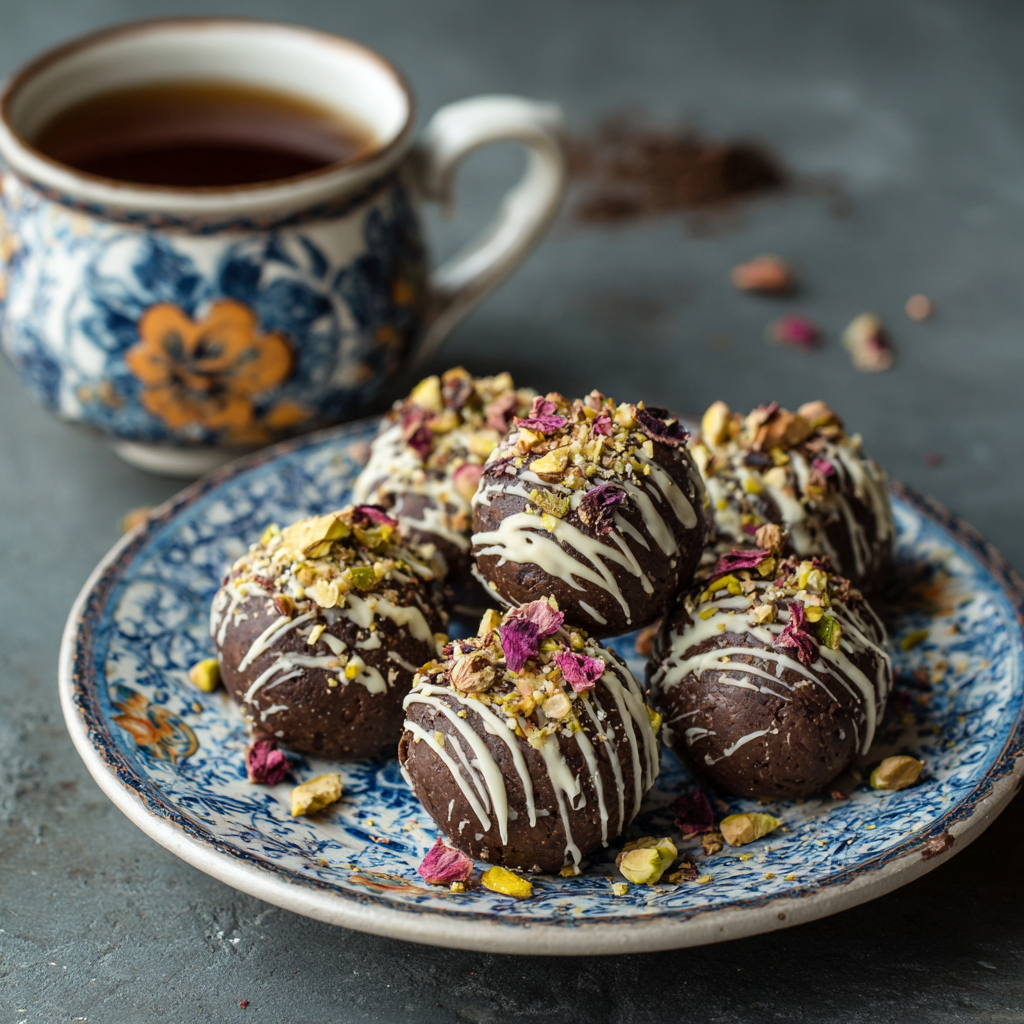 Arabic Coffee Truffles Recipe - Recipe Image