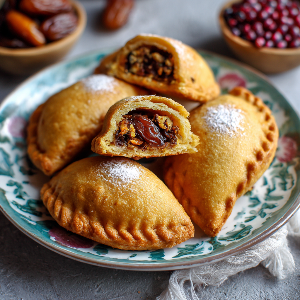 Date Filled Kaak Recipe - Recipe Image