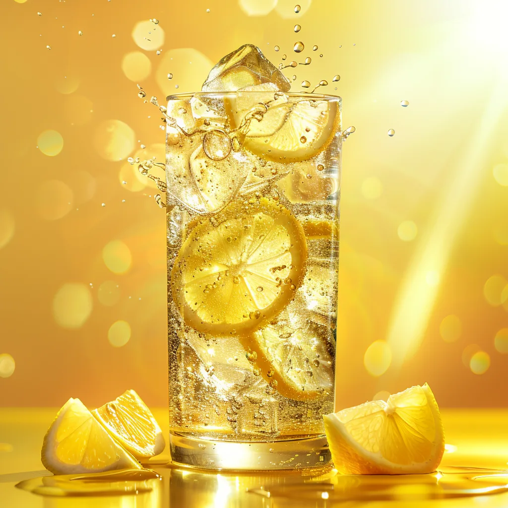 Lemon Soda Recipe 3 Lemon Soda Recipe - Recipe Image