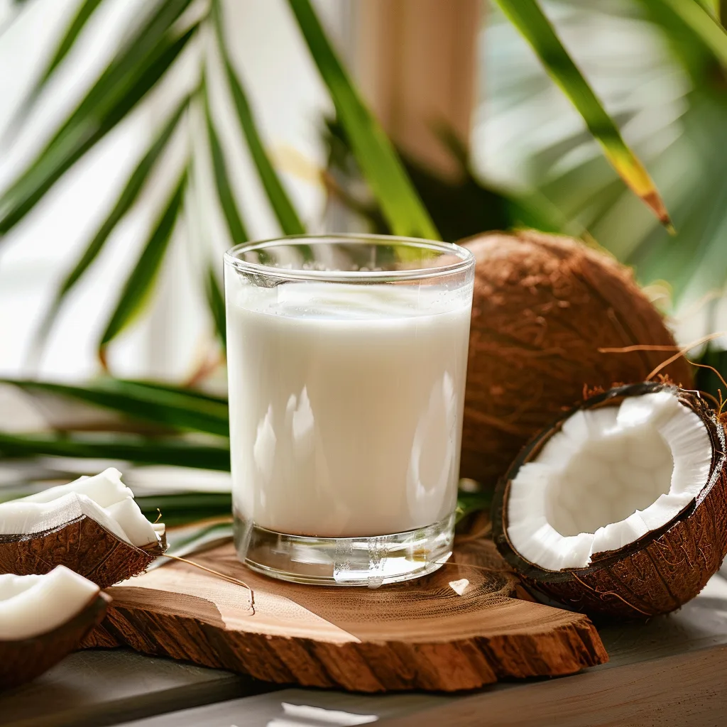 Coconut Milk Drink Recipe - Recipe Image
