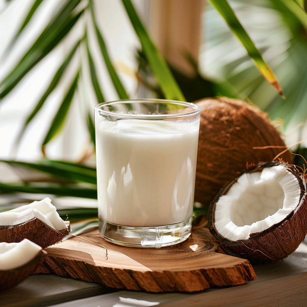 Coconut Milk Drink Recipe - Recipe Image