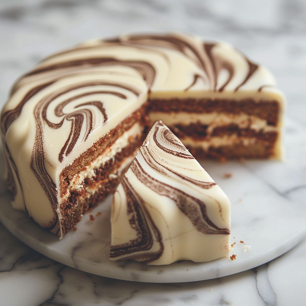 Marble Cake Recipe - Recipe Image