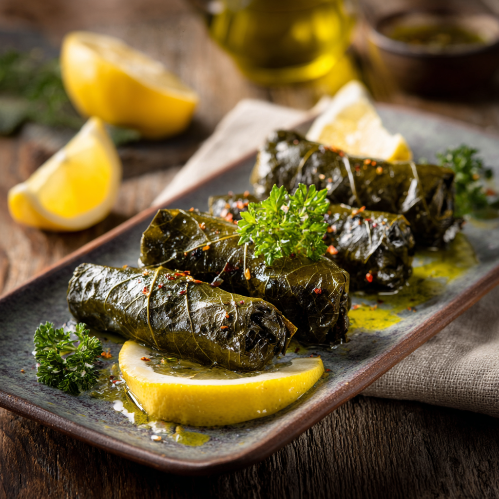 Stuffed Grape Leaves Recipe - Recipe Image
