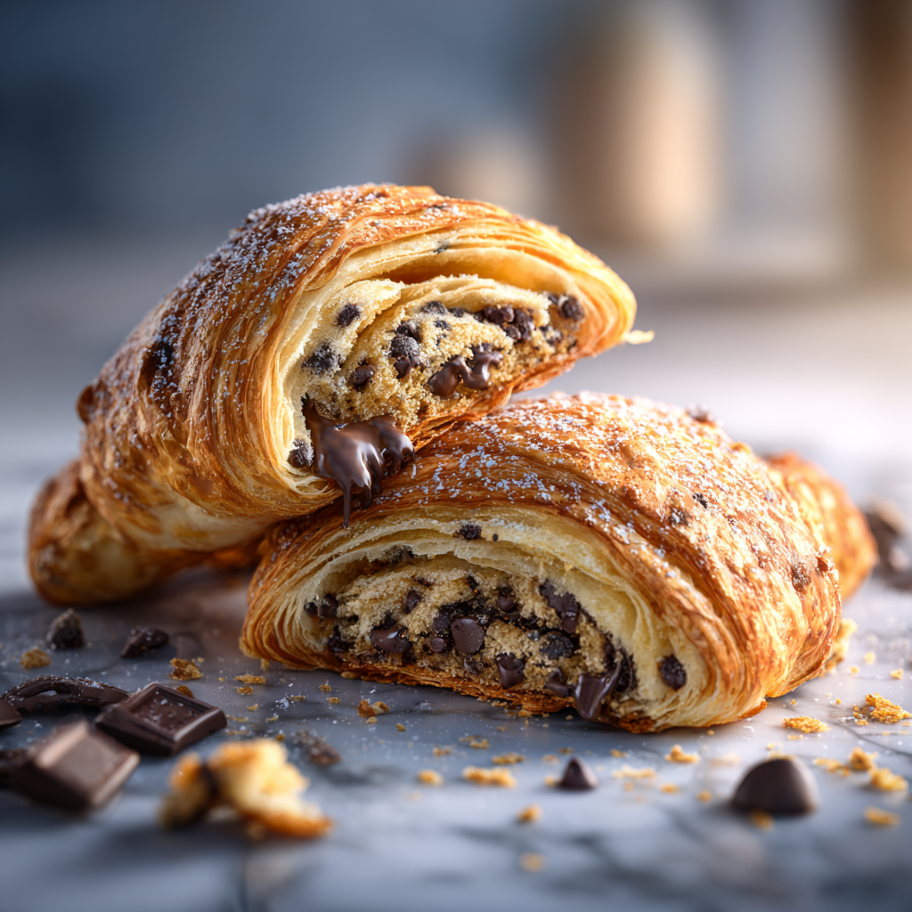 Cookie Croissant Recipe - Recipe Image