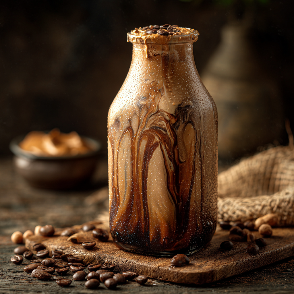 Alok - A Filipino Chocolate Peanut Butter Drink Recipe - Recipe Image