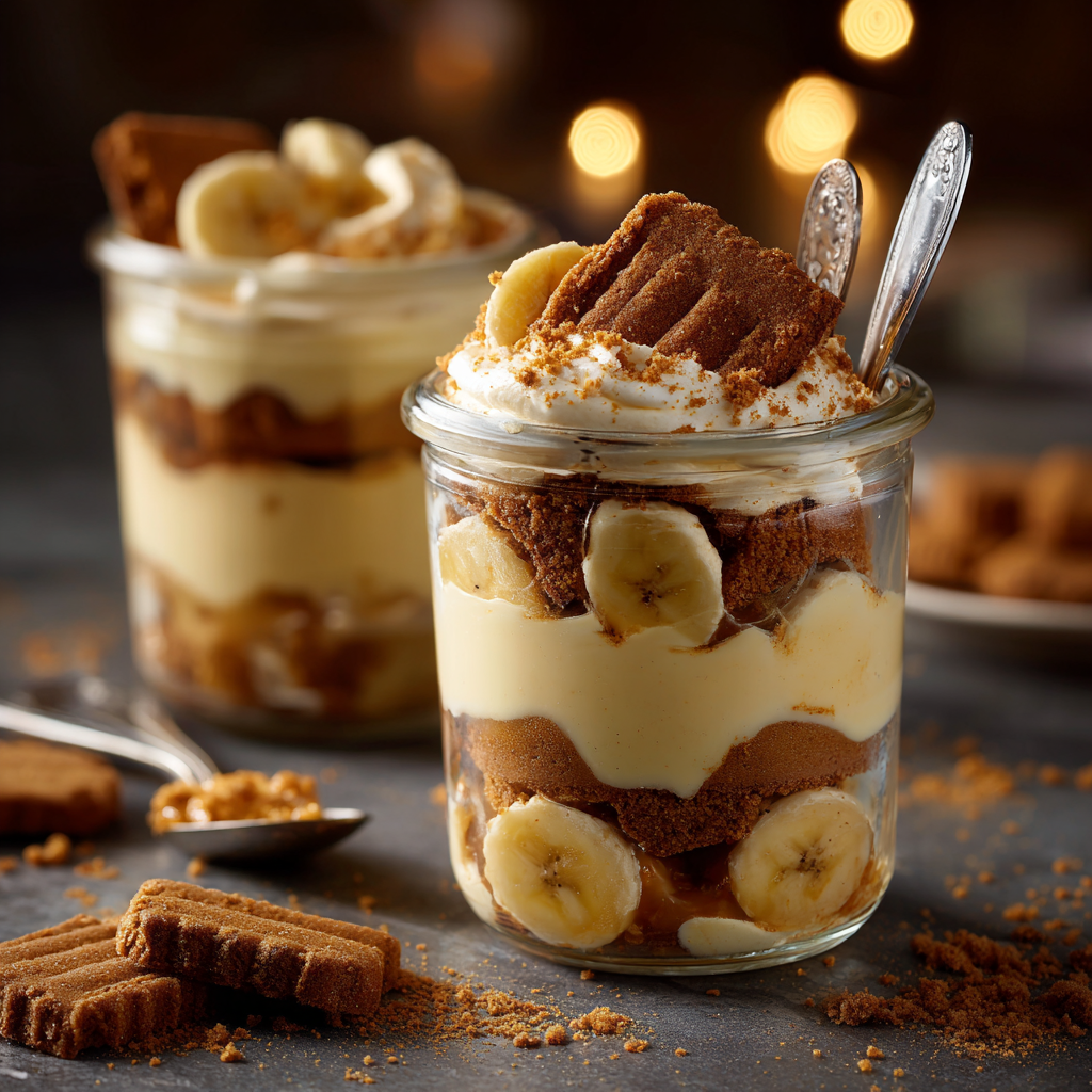 Biscoff Banana Pudding Recipe - Recipe Image