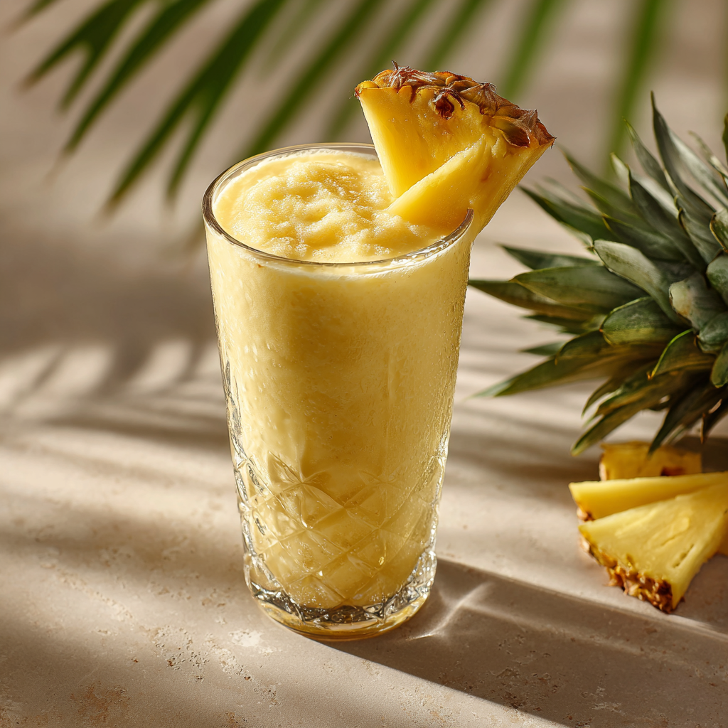 Banana Pineapple Smoothie Recipe 3 Banana Pineapple Smoothie Recipe - Recipe Image