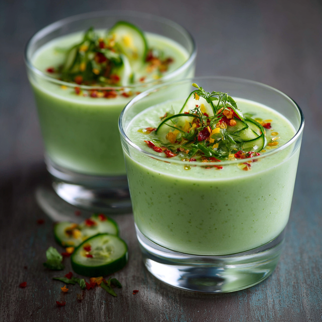 Cucumber Yogurt Gazpacho Recipe - Recipe Image