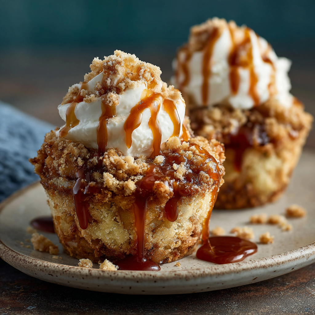 Caramel Apple Crumble Cups Recipe - Recipe Image