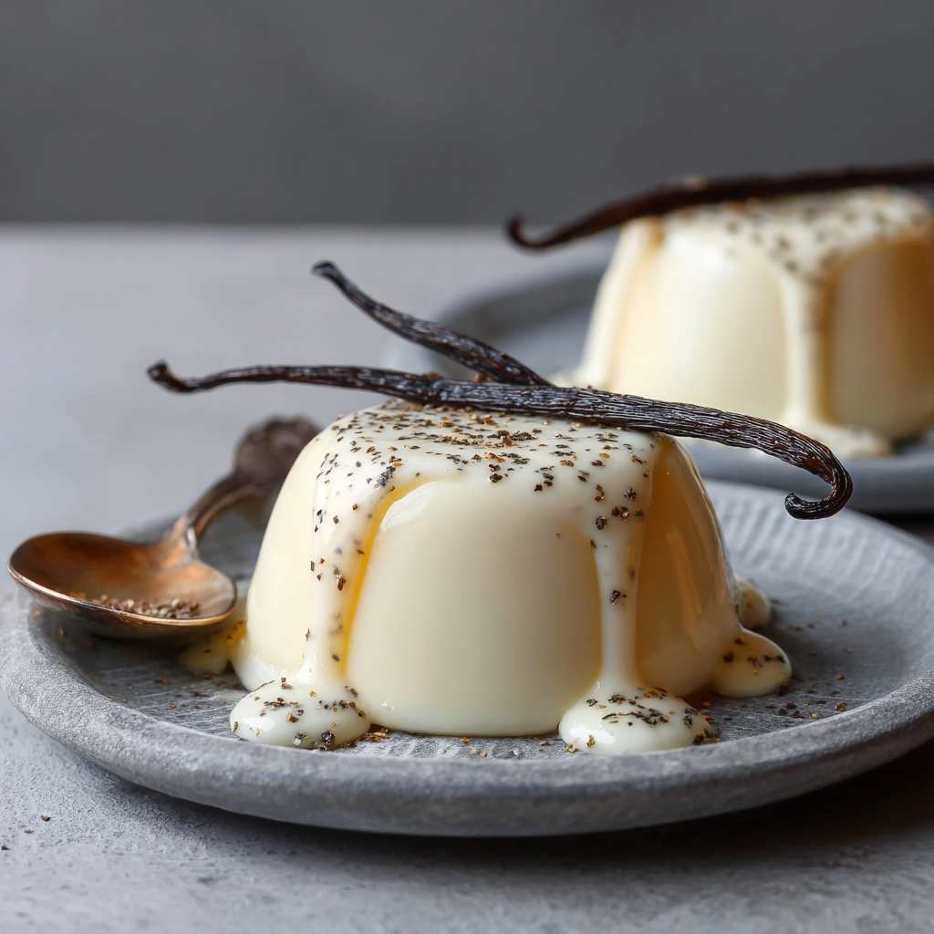 Vanilla Bean Panna Cotta Recipe - Recipe Image