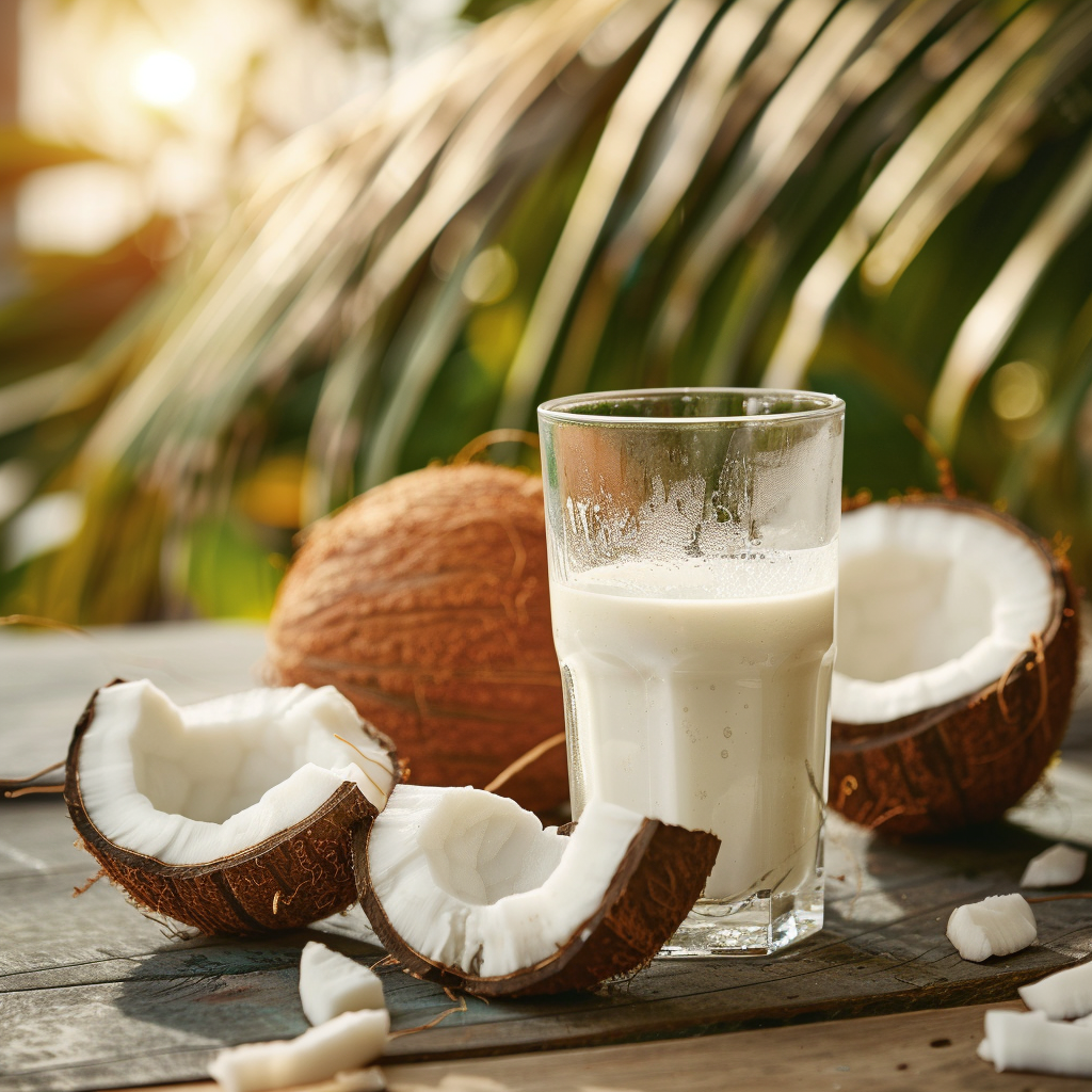 Coconut Milk Drink Recipe - Recipe Image