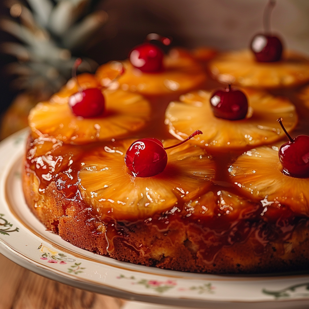 Pineapple Upside-Down Cake Recipe