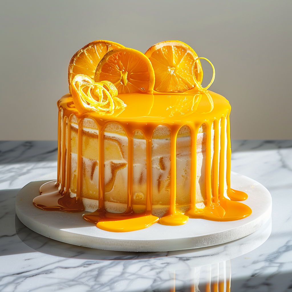 Orange Cake Recipe - Recipe Image